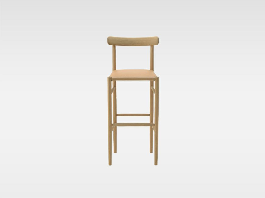 Lightwood バースツールHigh（張座）