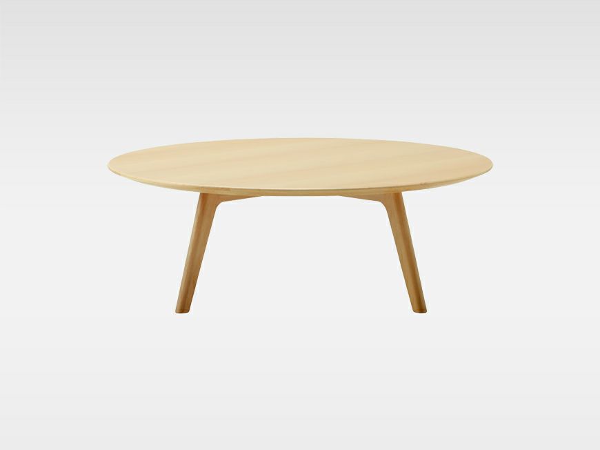 Roundishコーヒーテーブル120 | マルニ木工オンラインショップ｜Maruni  