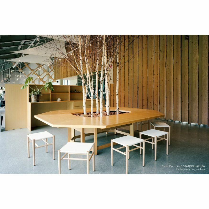 LightwoodスツールLow（ペーパーコード）