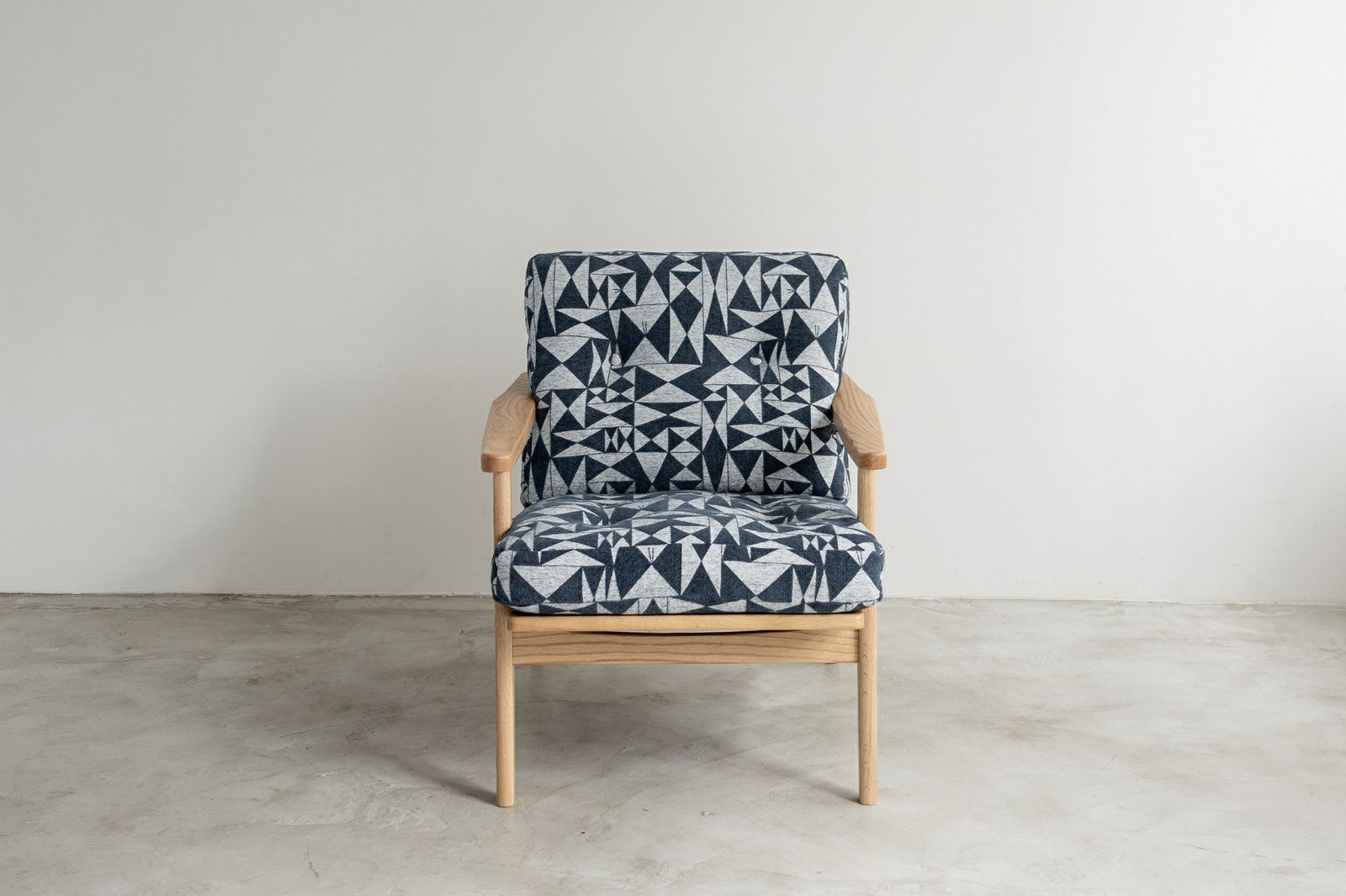 オーク × [3] “perhonen puzzle” blue gray