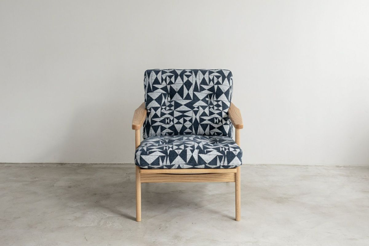 オーク × [3] “perhonen puzzle” blue gray