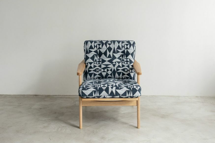 オーク × [3] “perhonen puzzle” blue gray